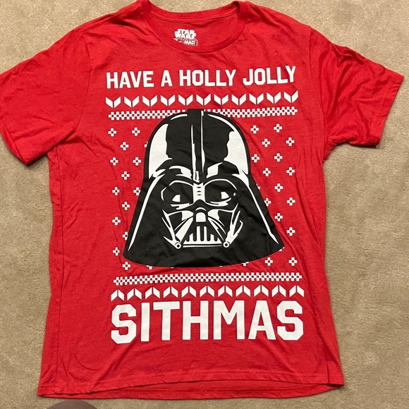 Star Wars Other - Star Wars Red Sithmas Holiday T-Shirt